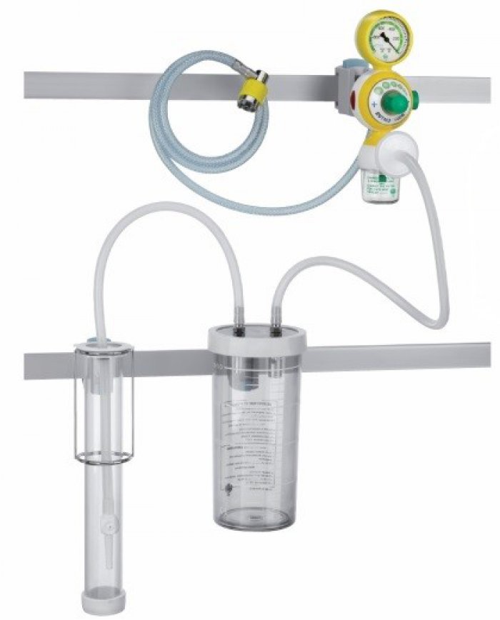 RVTM3 vacuum (ejector) suction unit – rail-mounted