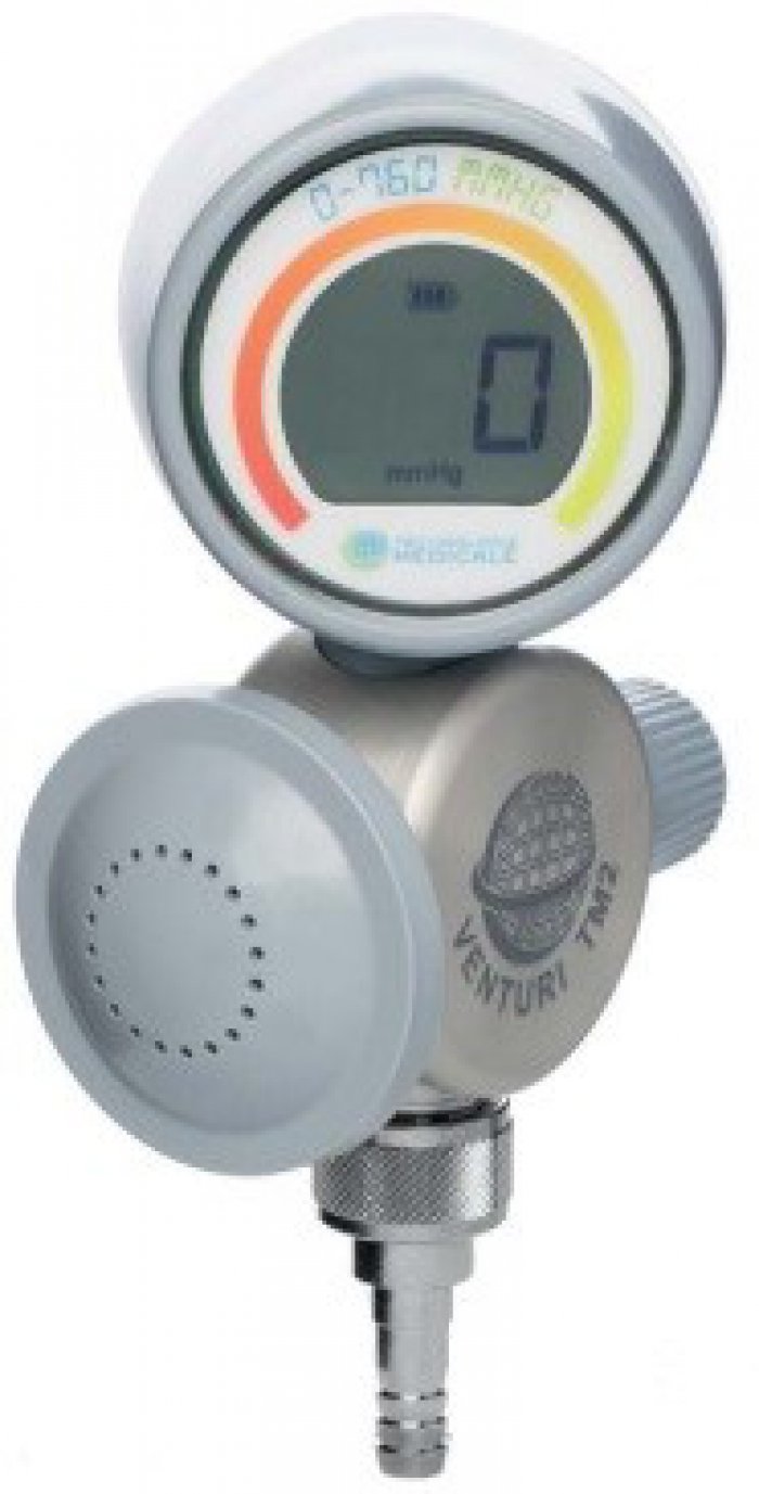TM2 ejector - DIGITAL, 1000 mbar, AIR or O2, hose nipple, without quick coupling