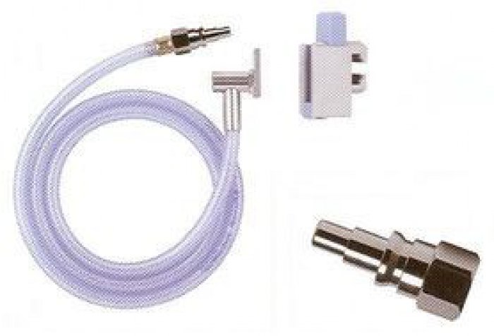 Complete VACUUM hose system - rail / quick coupling - 1.5 m
