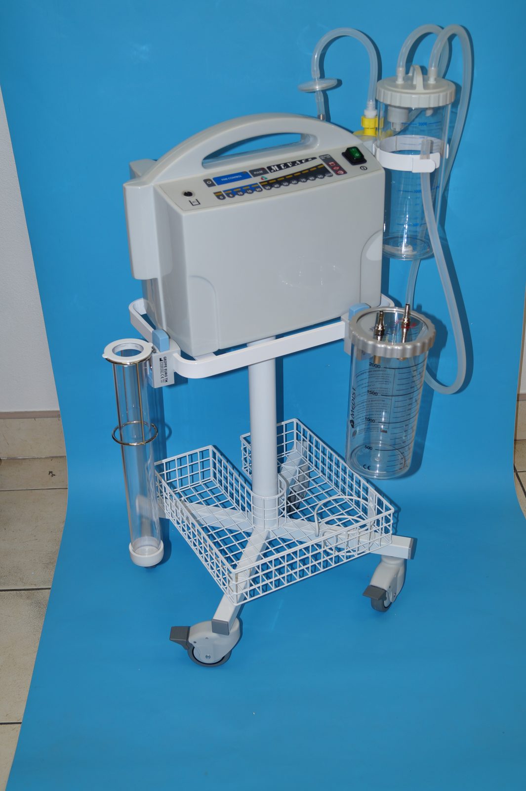 MEVACS 40 / 50 suction unit on mobile trolley