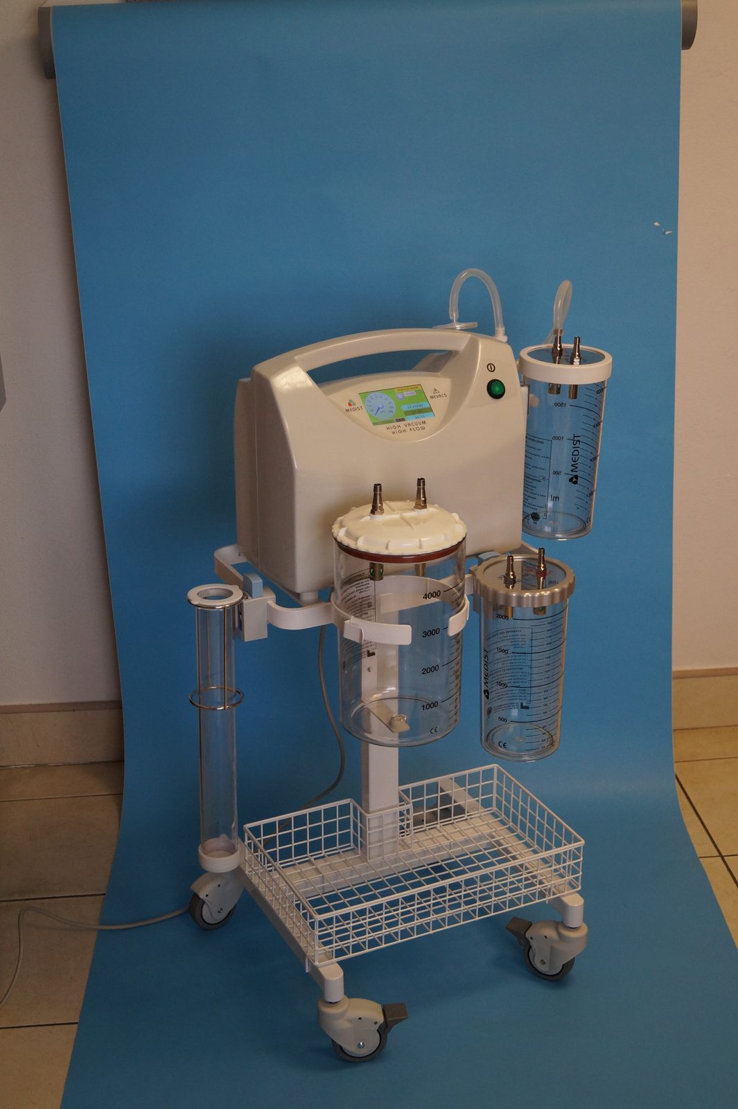 MEVACS 40 MOD-1 suction unit – side view