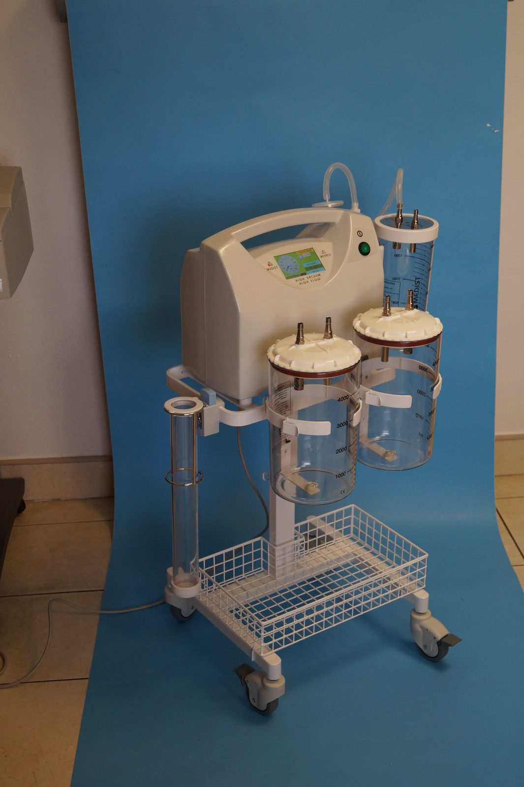 MEVACS 40 MOD-1 suction unit – control panel