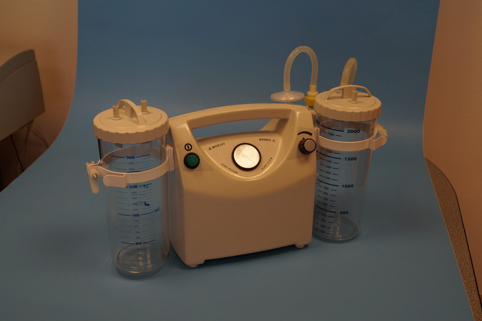 MEVACS M20 / M30 MOD-1 suction unit with 2× 2 L jars