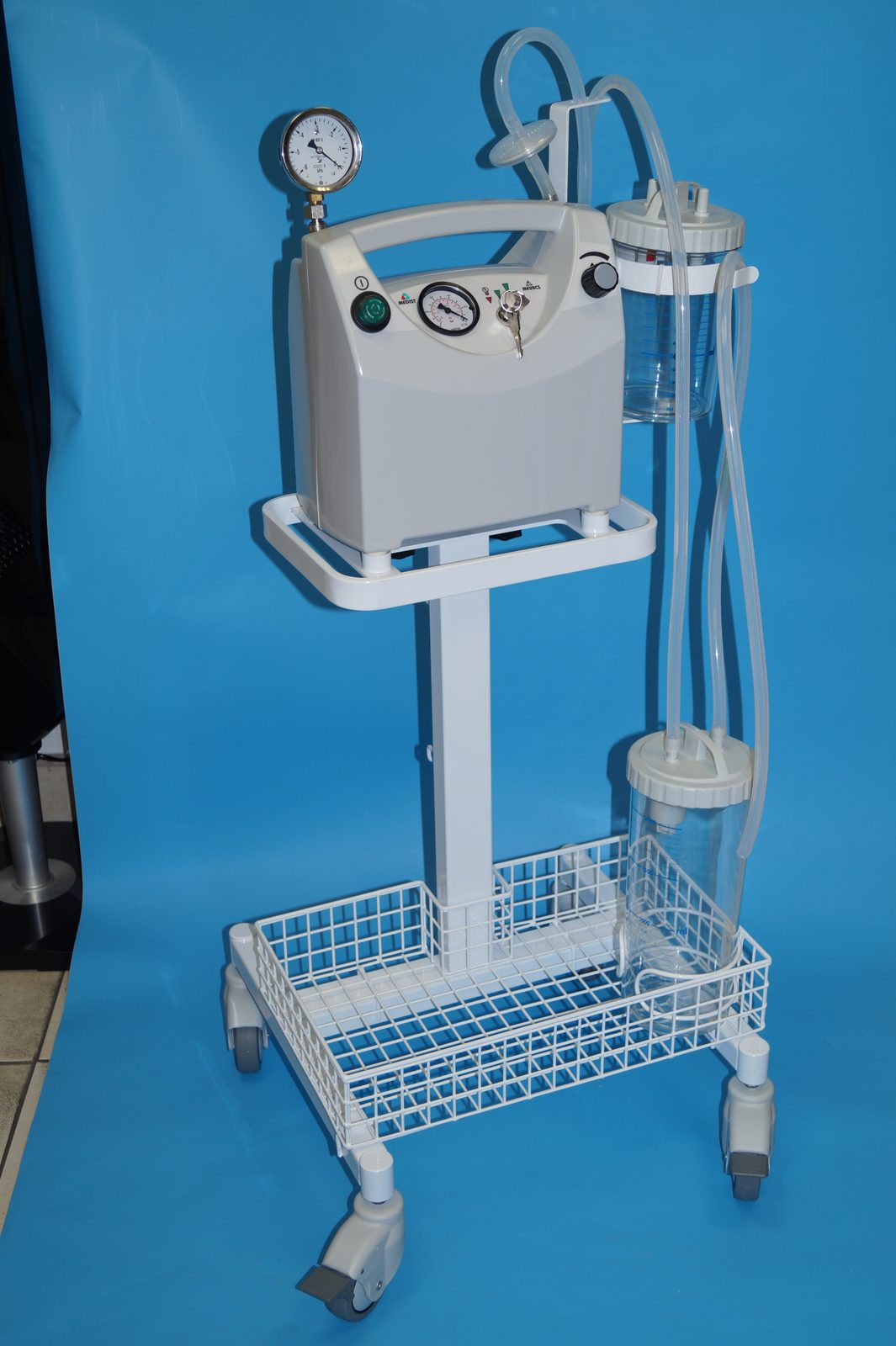 MEVACS M20D suction unit on mobile trolley