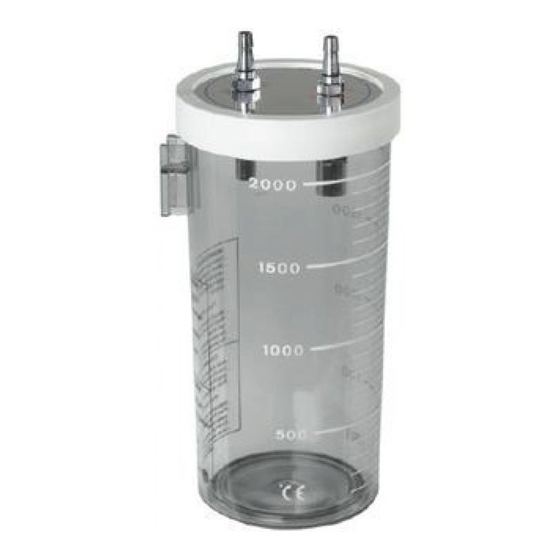 2.0 L TM jar with silicone cuff lid — MEVACS