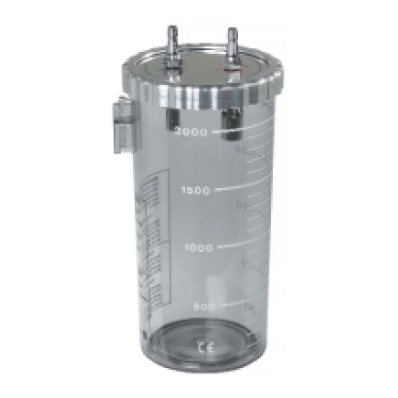 2.0 L TM jar with metal screw lid — MEVACS