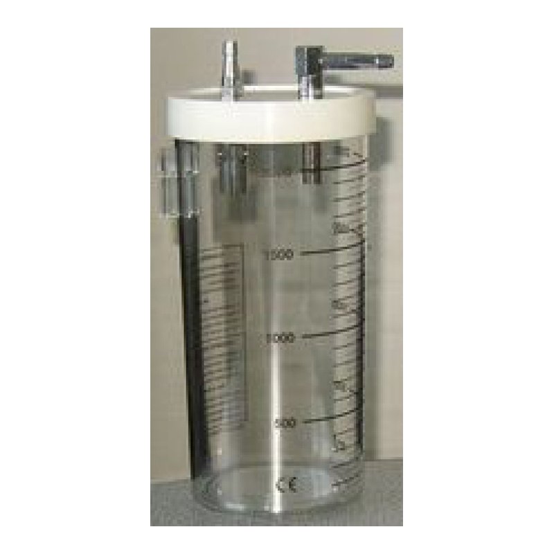 2.0 L TM jar with silicone cuff lid — MEVACS