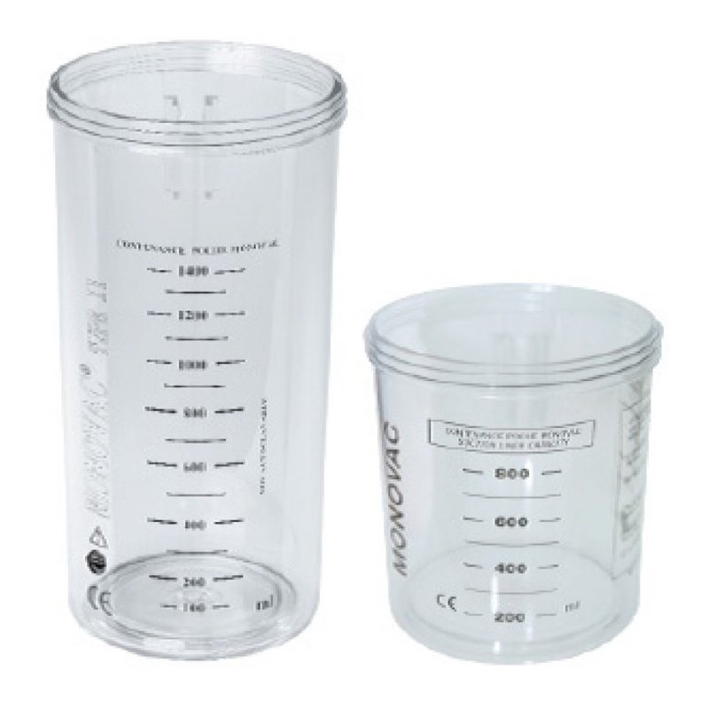 MONOVAC plastic canister - economy — MEVACS
