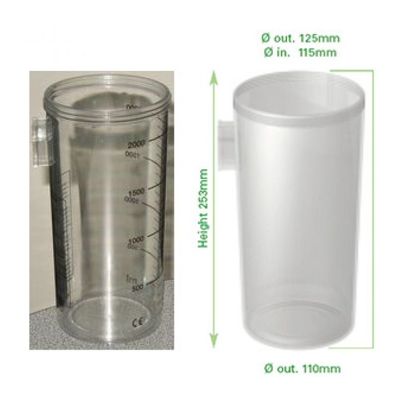 2.0 L TM jar — MEVACS