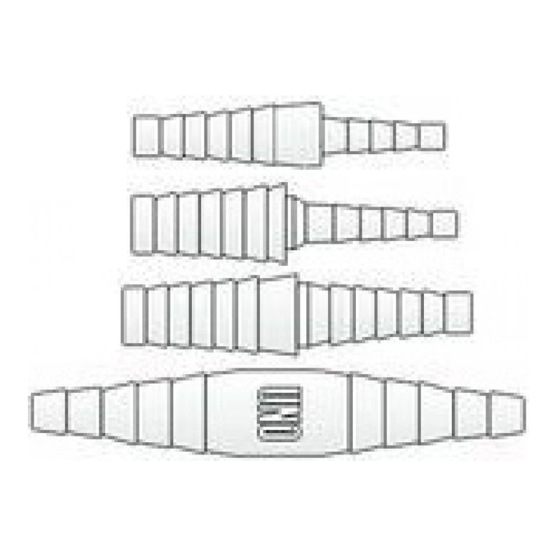 Straight reducing connectors — MEVACS