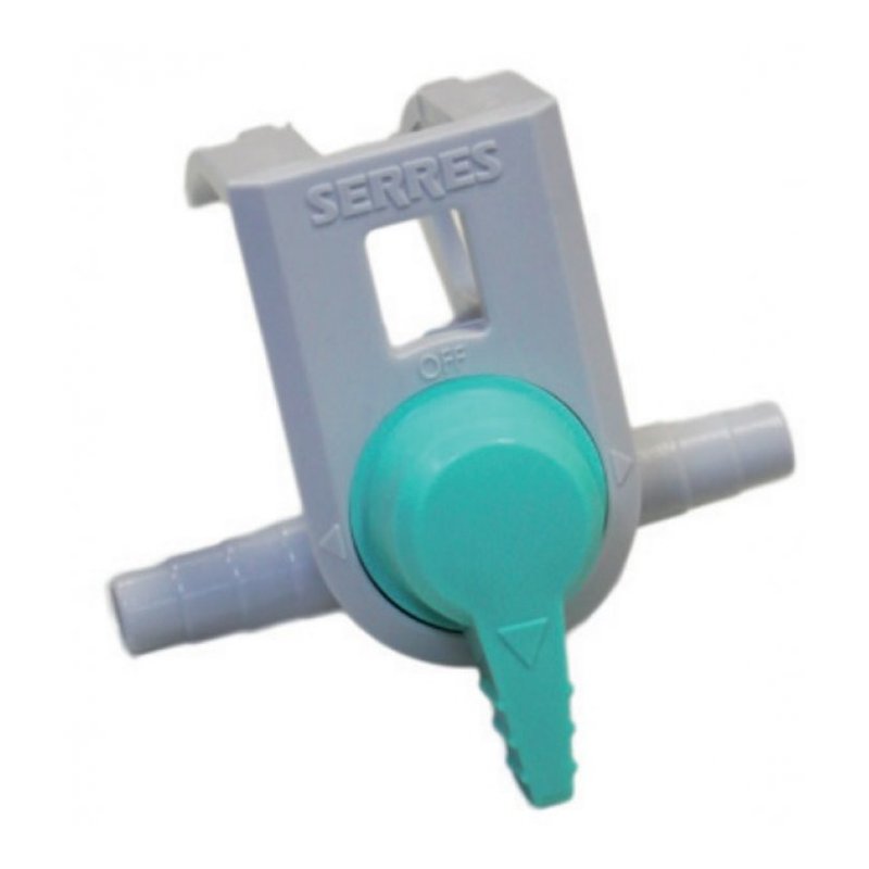 Plastic changeover valve between two jars — MEVACS