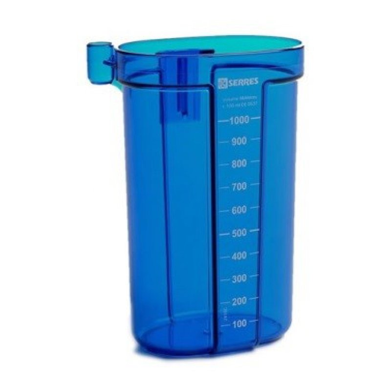 Canister for suction bags - blue, autoclavable — MEVACS